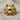 Detailed 925 sterling silver cat ring in gold vermeil resting on textured fabric, emphasizing the premium craftsmanship