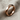 Geometric Rhombus Ring, rose plated silver product photo on fabric