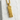 Hammered Bushido Pendant, gold vermeil, front view on stone background