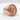 Byakko Tiger Signet Ring, rose gold plated, angled view