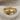 Coastal Fish Ring, gold vermeil, angled studio view on fabric