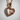 Heart Skull Pendant, rose gold, product photo