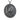 925 sterling silver ancient queen pendant featuring a detailed profile portrait and beaded border on textured background