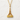 Tokyo Tower Plaque Pendant, gold vermeil, front view against white background