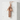 Osaka Takoyaki Pendant, rose gold finish, front view on stone