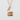Nara deer pendant, rose gold, front view on white