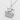 Nagoya Castle Pendant, polished, angled view on textured background