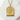 Yokohama Ferris Wheel Pendant, gold vermeil, flat lay on white stone
