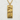 Great Wave Kanji Pendant, gold vermeil finish, front view on stone