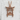 Mount Fuji Torii Pendant, rose gold, front view against white wall