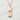 Kizuna Kanji Pendant, rose gold, front view on stone surface
