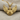 Serene Praying Angel Pendant, gold vermeil, front view