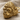 Mountain Gorilla Ring, gold vermeil, angled three-quarter view on fabric