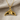 Diving Whale Tail Pendant, gold vermeil, flat lay view on fabric