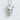 Japanese Oni Mask Pendant, polished, front view