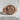 Christ the Good Shepherd Ring, rose plated silver, front view on stone