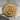 Royal Arch Masonic Ring, gold vermeil, front view on stone