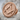 Twisted Rope Masonic Lapel Pin, rose gold finish, front-facing product view