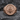 Deus Meumque Jus Masonic ring, rose gold, front view on stone