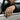In Deo Fiducia Masonic Ring worn on model hand resting on car door