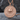 Fiat Lux Pendant, rose gold, product photo on stone surface