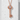Crescent Hecate Key Pendant, rose gold, product photo