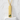 Dragon Eye Bar Pendant, gold vermeil, front view on white stone