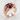 Double Dragon Claw Ring, rose gold, front view on textured surface