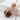 Dragon Claw Orb Pendant, rose gold plated, angled product photo