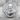Padre Pio Ring, polished silver, front product view on stone
