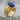 Navy Chief Anchor Ring, gold vermeil, product photo on stone surface