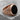 Masonic Compass Onyx Ring, rose gold, product photo on stone surface