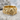 Hannya Mask Band Ring, gold vermeil, product photo on stone surface
