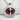 Dragon Eye Pendant, polished, front view on white background