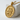St. Christopher Medal Pendant, gold vermeil, product view