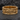 Rococo Band Ring, gold vermeil, angled view on stone base