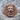 Triple Lion Head Ring, rose gold, front view on stone