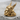 Hermes Winged Helmet Ring, gold vermeil, side view on stone