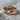 Mobius Strip Ring, rose gold, product photo on stone