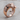 Cayman Crocodile Ring, rose gold, product photo on wood slice
