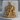 Death on Throne Pendant, gold vermeil, front product photo
