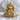 Pumpkin Jack Slasher Pendant, gold vermeil, angled product photo