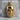 Bearded Skull Pendant, gold vermeil, product photo