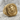 Greek Key Lion Signet Ring, gold vermeil, product photo on stone