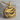 Wave Dune Medallion Pendant, gold vermeil product view