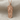 Flip Flop Pendant, rose gold, product photo highlighting warm metallic finish