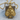 Skull Gambler Ace of Spades Pendant, gold vermeil product photo