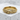 Bone Dragon Ring, gold vermeil, angled view on stone