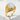 Dragon Egg Ring, gold vermeil, product view on stone surface