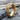 Cobblestone Rock Ring, gold vermeil, angled three-quarter view on stone